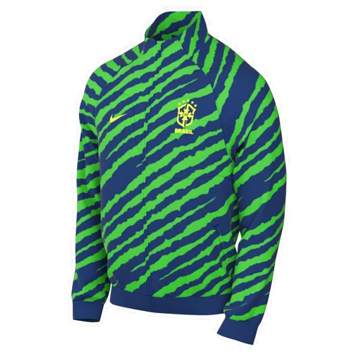 Nike Men's Brazil 2022 Training Jacket Blue XXL