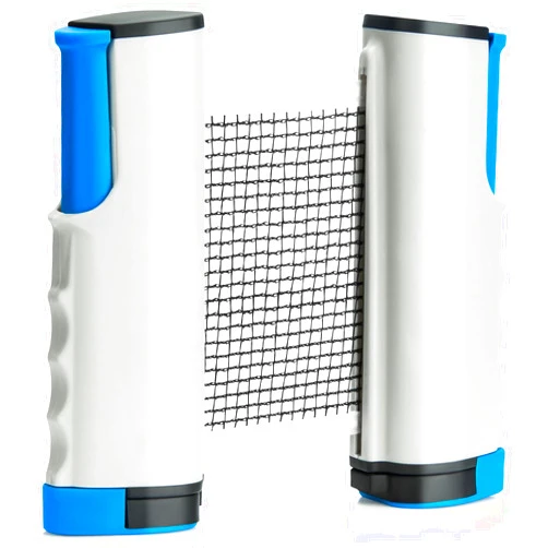 EOTJYAO Retractable Ping Pong Net, Upgrade Table Tennis Net Stands Upright Without Sagging, Ping Pong Net for Any Table, Easy to Use and Portable, Play Indoors & Outdoors, Ping Pong Table Net