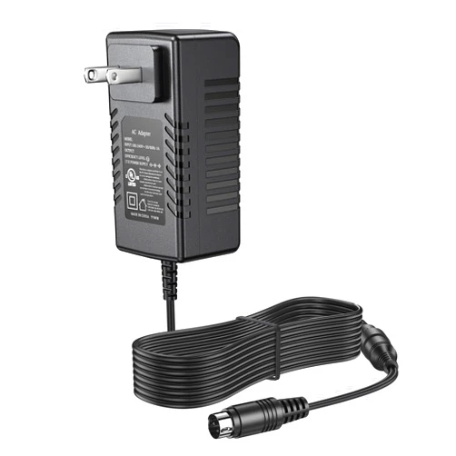 DONYOIE 24V Power Cord for Epson POS Printer AC Adapter Replacement for Epson PS-150 PS-170 PS-180 PSA242 C32C825343 M159A M159B M235A M129C TM-T88II TM Series T88III POS Printer Charger Power Supply