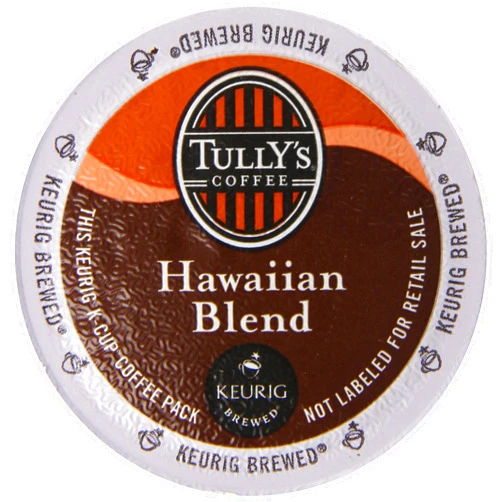 Tully's Coffee Hawaiian Blend 48 K-Cups