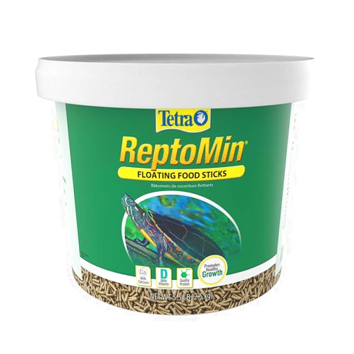 Tetra® ReptoMin® Floating Food Sticks Complete Food for Aquatic Turtles, Newts and Frogs, 5.5 LB (2.5 kg)