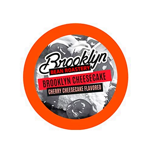 Brooklyn Beans Brooklyn Cheesecake Coffee Pods for Keurig K Cups Coffee Maker, 40 Count