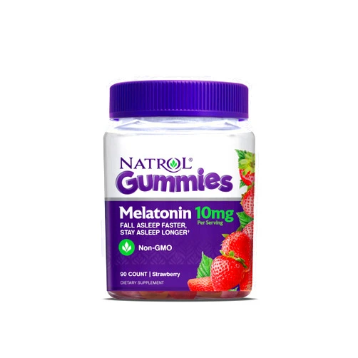 Natrol Melatonin 10mg Gummy, 90 Count 10 MG 90 Count (Pack of 1)