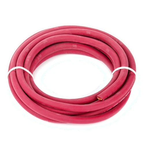 EWCS 4/0 Gauge - 15 Feet Red - EWCS Brand 100% Copper Premium Industrial Grade Extra Flexible Welding Cable 600 Volt
