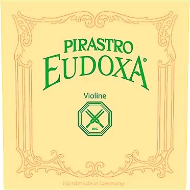 Pirastro Eudoxa 4/4 Violin G String - 15 3/4 Gauge - Silver-Gut - Gutknot-End
