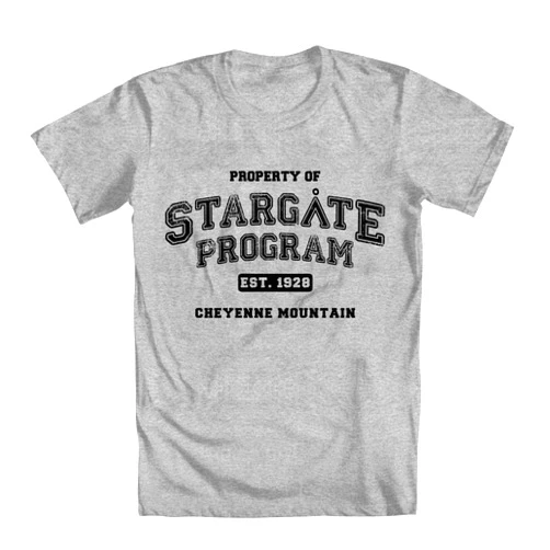 GEEK TEEZ Property of Stargate Program Men's T-Shirt