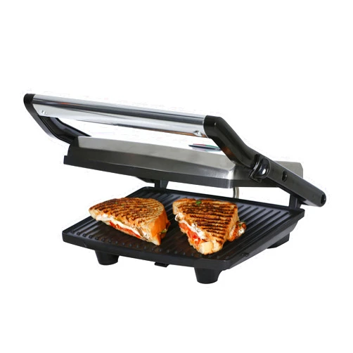Brentwood Select TS-651 Non-Stick Panini Grill & Sandwich Maker, Stainless Steel