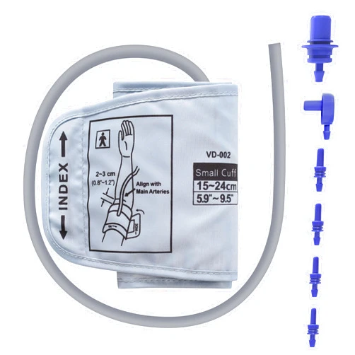 ELERA Pediatric Blood Pressure Cuff Compatible with Omron - Tailored for 5.9’’-9.5’’ (15-24CM) Arm Circumference,Replacement BP Cuff Ideal for Child & Women and Slim Upper Arms - Includes 6 Connectors