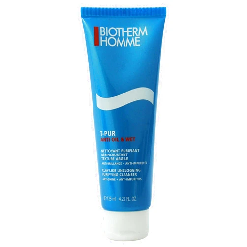 Biotherm Homme T-Pur Anti Oil & Wet Purifying Cleanser Cleanser For Men 4.22 oz
