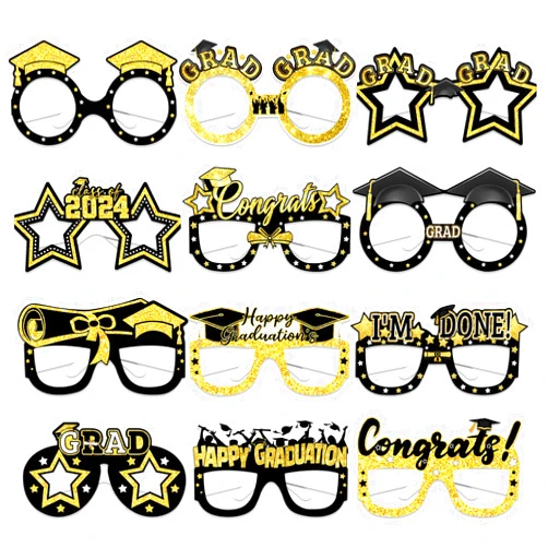 Runloon 12Pcs Mexican Fiesta Party Glasses Funny Cactus Chili Sombrero Cinco de Mayo Party Glasses for Mexican Party Decor