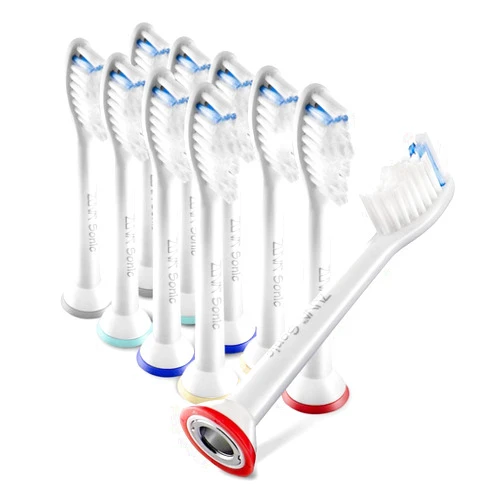 ZUVA (10-Pack) Compatible/Replacement for Philips Sonicare Flexcare, Diamond Clean, EasyClean, Healthy White, Kids
