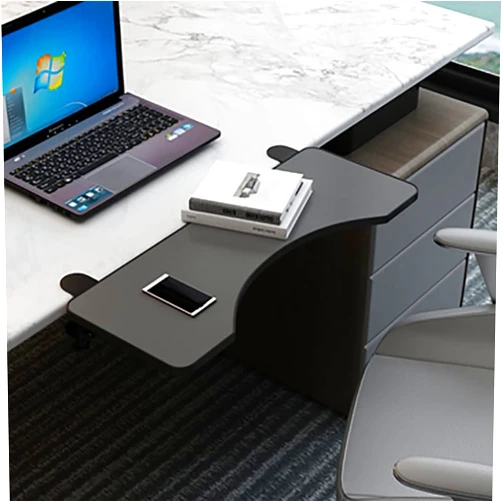 LLYLAY Keyboard Tray,Ergonomics Desk Extender Tray,Table Mount Keyboard Stand, Punch-Free Clamp on, Foldable Keyboard Drawer Tray, Table Mount Armrest Shelf (Color : Black, Battery *1 : 64cm(25.1in))