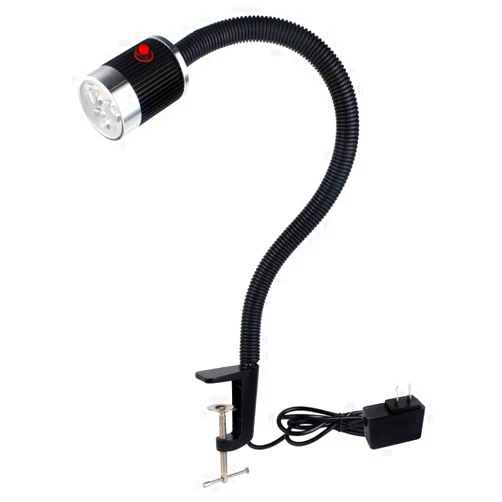 XINYIQI Gooseneck Led Light, Led Machine Light, Clamp gooseneck Light 900 Lumen 120 Volt Fixed with C Clamp Industrial Lighting Work Lamp for Machine Tools and Lathe