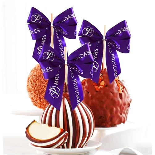 Mrs. Prindable's Mrs Prindables Jumbo Chocolate Dipped Caramel Apple 3-Pack Gift