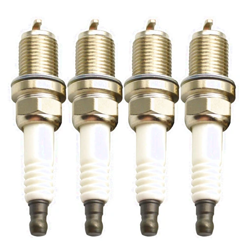 IZYSS 4-Pack BKR5EGP 7090 Double Iridium Spark Plugs Spark Plug