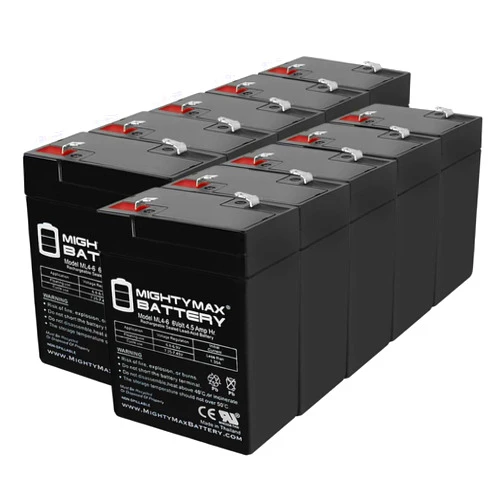 Mighty Max Battery 6V 4.5Ah UPS Battery for SL Waber Upstart - 10 Pack