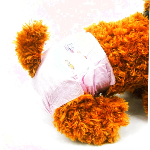 Dono Disposable Pet Diapers for Female Dogs Super Absorbent Soft Heating and Pee Puppy Diapers Female Liners, Including 20pcs XXS Diapers for Dogs and Cats