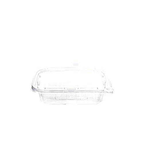 Eatery Essentials 20 oz Take Out Container with Tamper Evident Hinged Lid, Clear | 240/Case