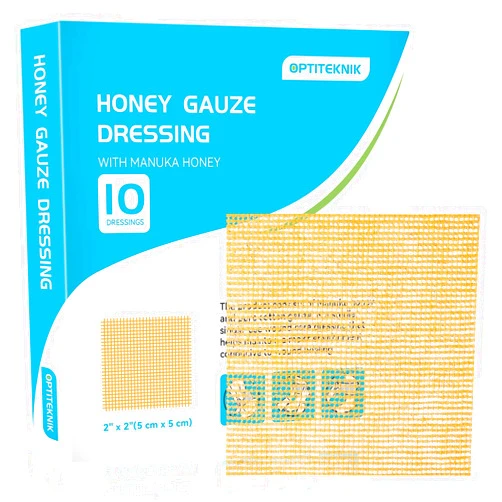 OPTITEKNIK Manuka Honey Gauze Dressing 2