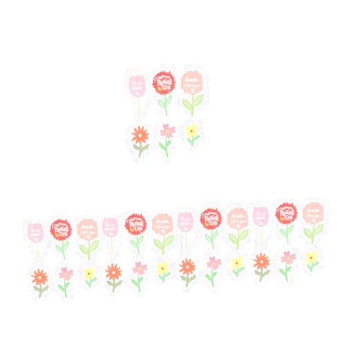 ABOOFAN 300 Pcs Mother's Day Cake Inserts Mother s Day Cupcake Pick Birthday Cupcake Topper Cupcake Toppers Mother s Day Cupcake Topper Flower Cake Picks Mom Paper Party Supplies Dessert