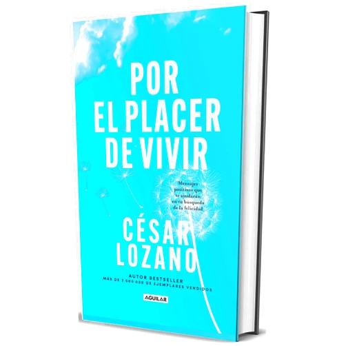 Spanish Edition by Dr. César Lozano (Author) Por el placer de vivir (Edición de Regalo) / The Joy of Living (Gift Edition) (Spanish Edition)