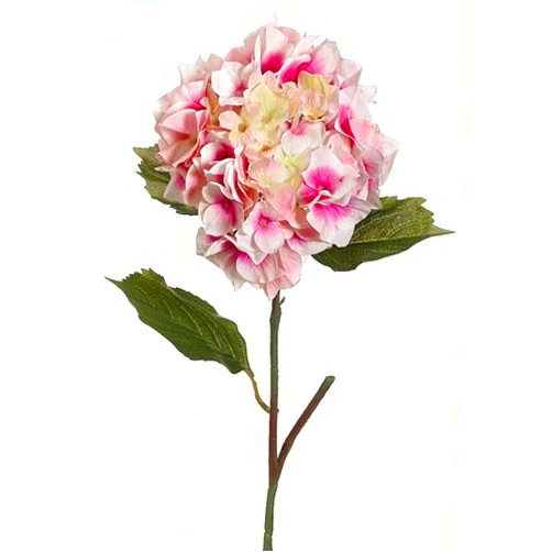 Allstate Pack of 12 Pink Hydrangea Flower Artificial Floral Craft Sprays 23