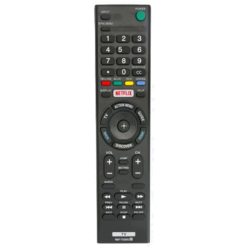 AIDITIYMI RMT-TX200U Replacement Remote Control compatible with Sony TV Bravia XBR-55X700D XBR-65X750D XBR-49X700D XBR-75Z9D XBR-65Z9D XBR55X700D XBR65X750D XBR49X700D XBR75Z9D XBR65Z9D