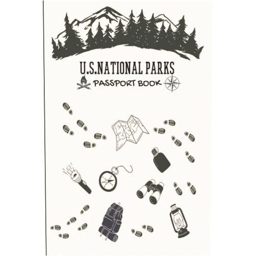 TOBY WHEATLY U.S.National Parks Passport Book: Stamp Book , Record All Your Visits , 63 Parks With Popular Attractions