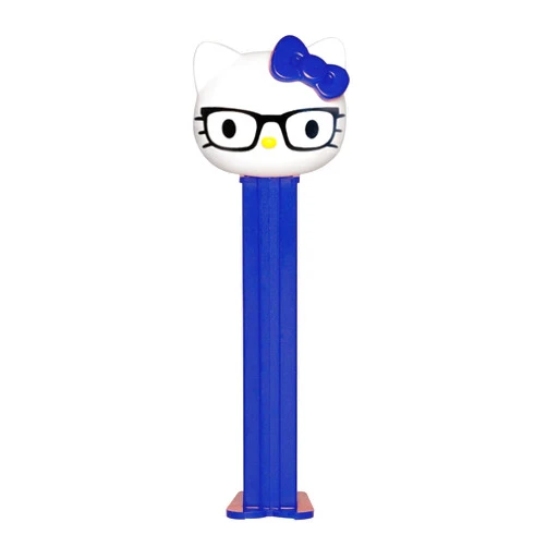 Pez Candy Dispenser Hello Kitty: Purple Nerdy Kitty