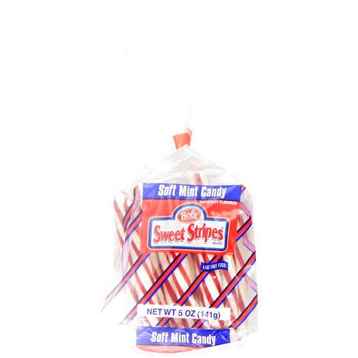 Bobs Bob's Sweet Stripes Soft Peppermint Candy (Pack of 8)