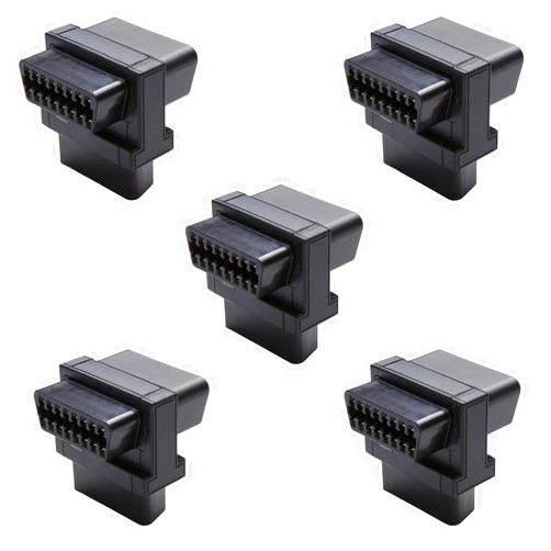 Bbfly OBD2 Splitter, bbfly-B31 Full 16pin OBDII Port 1 Male Splitter to 2 Female Extension Cable 1.6IN/4CM (B31 5PAK)