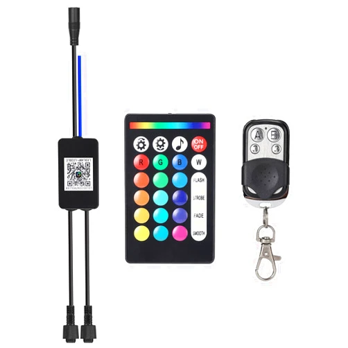 TDE Explorer.Lighting Control Box for RGB LED Rock Lights Multicolor Underglow Light Kit Accessory Suitable for Alloy RGB Rock Light