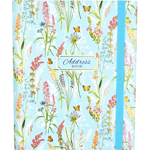 By Peter Pauper Press (Author, Editor) Blooms & Butterflies Large Address Book