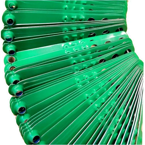 Pinnon Hatch Farms Leg Bands NOT Stamped Aluminum Chicken Pheasant Poultry Duck Leg Identification Rings (700, Green)