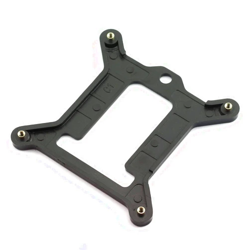 RuiLing 2pcs Plastic Backplate for Intel LGA 1150 1151 1155 1156 CPU Bracket Holder CPU Heatsink Cooling Radiator Base 75x75mm