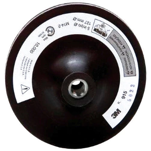3M Disc Pad Holder - For Metal Grinding, Finishing, Surface Preparation - Use With Metalworking Power Tools - 5