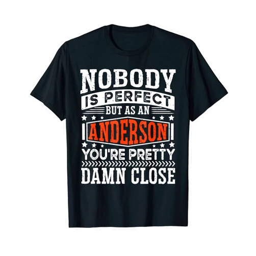 Matching Family Name Anderson Gifts Matching Anderson Family Name - Family Reunion Anderson T-Shirt