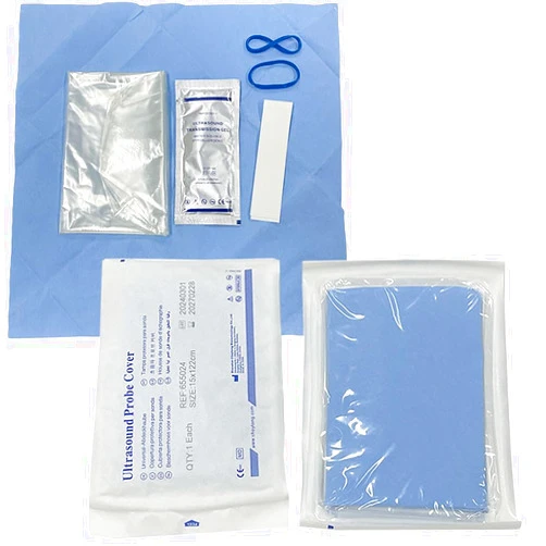Mediss Ultrasound Probe Cover - Latex-Free Sterile Disposable Clear, 6 in x 48 in, Individual Packaging (10 Pcs/Package)