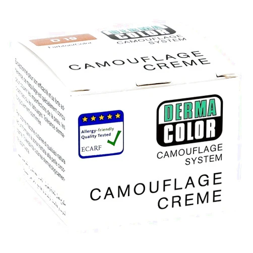 Kryolan Dermacolor camouflage cream {Cover Tattoos/Stage/Birthmark/Vitiligo - 30 GM (D19)