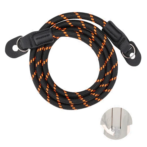 Neewer Camera Shoulder Strap, Nylon Climbing Rope Neck Strap with Keyrings and Protective Flaps for DSLR& Mirrorless Camera