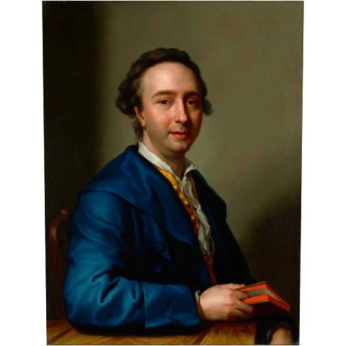 By ArtDirect Portrait of José Nicolás De Azara, Marquis of Nibbiano (After 1774) 24x32 UnFramed Art Print Poster Ready for Framing by Anton Raphael Mengs