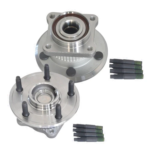 BRTEC 512302 2 Pack Rear Left/Right Wheel Hub & Bearing Assembly for Jeep Commander 2006-2010/Grand Cherokee 2005-2010 5 Lugs w/ABS Pair