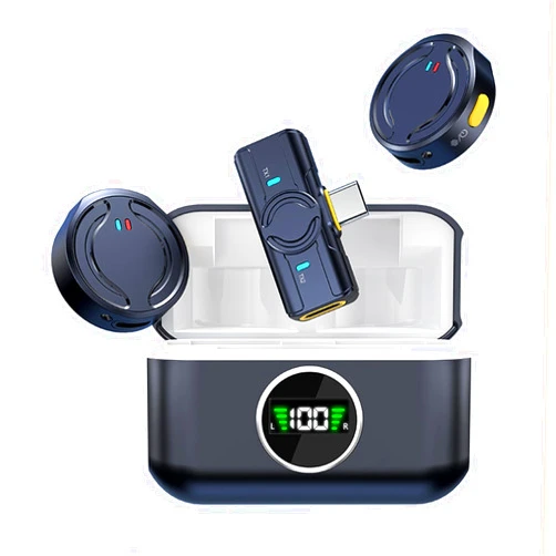 Nuomitec Wireless lavalier Microphone is The lightest Mini Microphone on The Market. with its Lossless Sound Reproduction and top-of-The-line Recording Capabilities,Wide Compatibility。