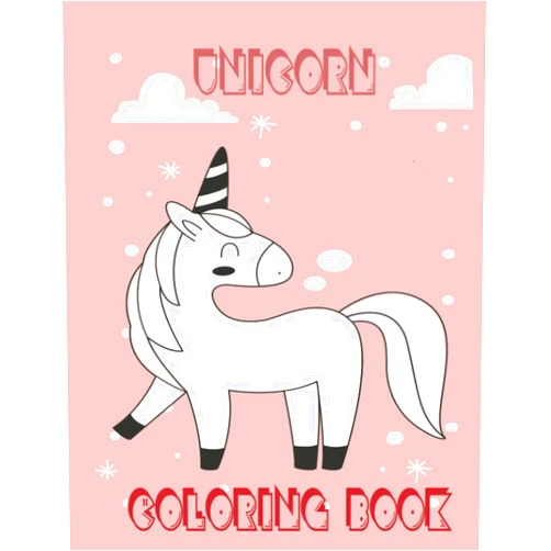 Nicolas Ball Unicorn Coloring book: Perfect Gift For Girls and Boys Ages 2-5; with 100 beautiful designs