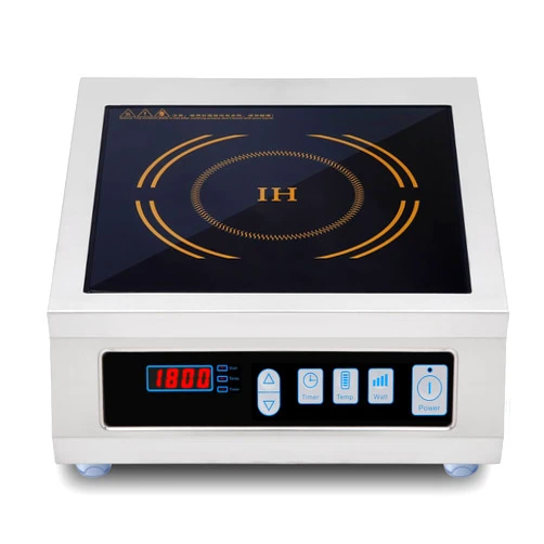 JOZOOES 1800 Watts / 120V Induction Cooktop Commercial Countertop Induction Cooker Portable Electric Burner Hot Plate with LCD Screen for Home & Restaurant