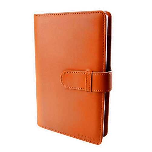 Sunmns Wallet PU Leather Photo Album Compatible for Fujifilm Instax Wide 300 Camera, Polaroid POP, POP 2.0, Originals OneStep 2, OneStep+ Printer Film (Brown)