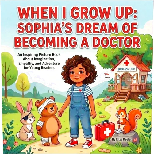 Eliza Keeler When I Grow Up: Sophia's Dream of Becoming A Doctor: An Inspiring Picture Book About Imagination, Empathy, and Adventure For Young Readers (Inspirational Career Choices For Kids)