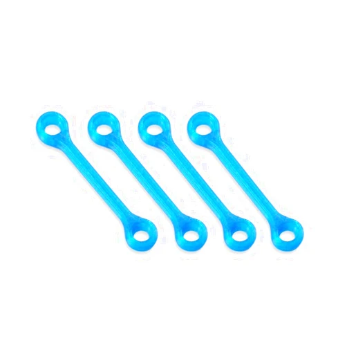 Microheli Rotor Head Linkage Set (Blue) - Blade 230S/230S V2/250 CFX