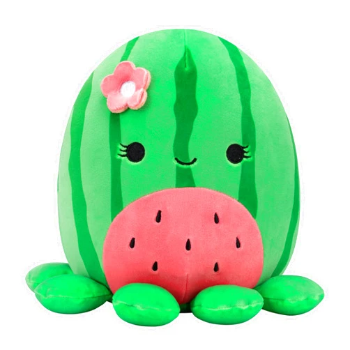Squishmallows Original 8-Inch Marcella Watermelon Octopus - Official Jazwares Plush