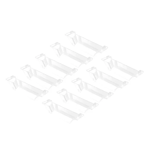 Evonecy Range Hood Oil Collector, 10PCS Rectangle Range Hood Oil Cup for Kitchen for Restaurant for Home